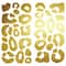 RoomMates Metallic Leopard Spot Peel & Stick Wall Decals